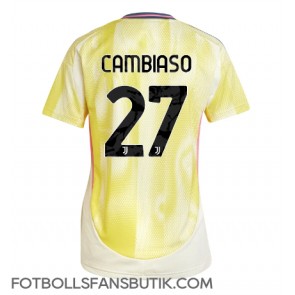 Juventus Andrea Cambiaso #27 Replika Bortatröja Damer 2024-25 Kortärmad